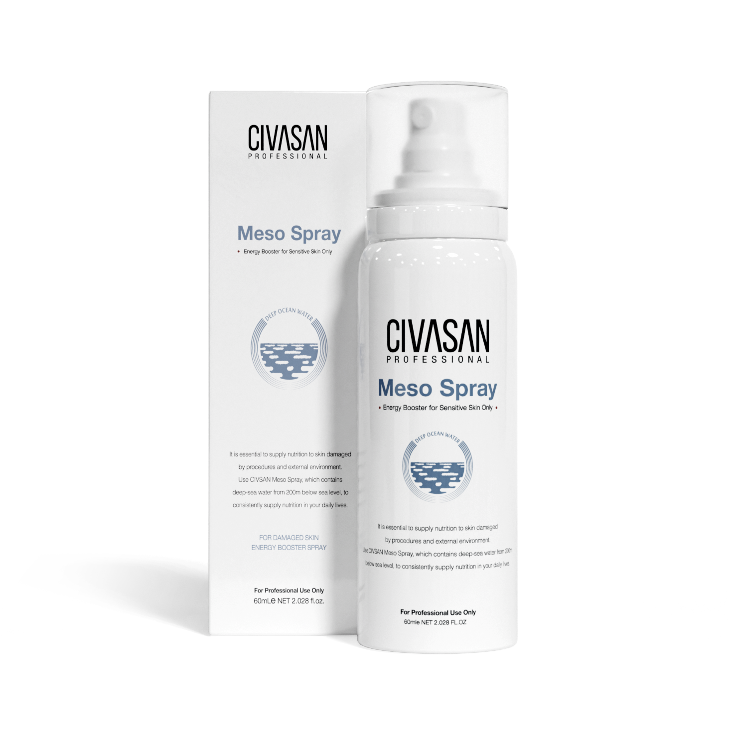 CIVASAN Professional Hydrating & Calming Meso Facial Mist