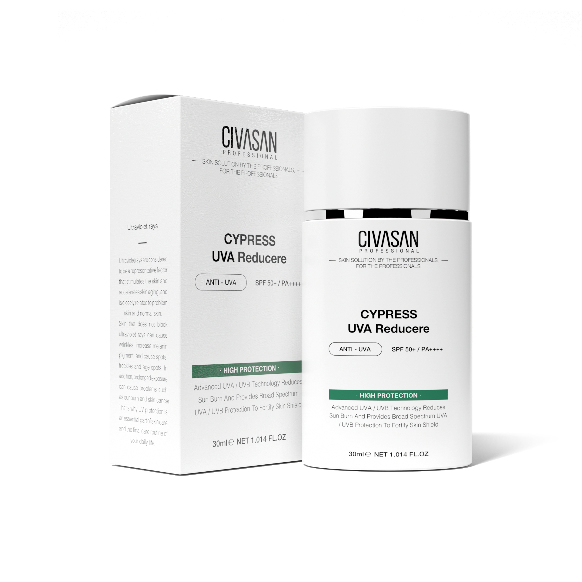 CIVASAN Cypress UVA Reducere SPF 50+ / PA++++