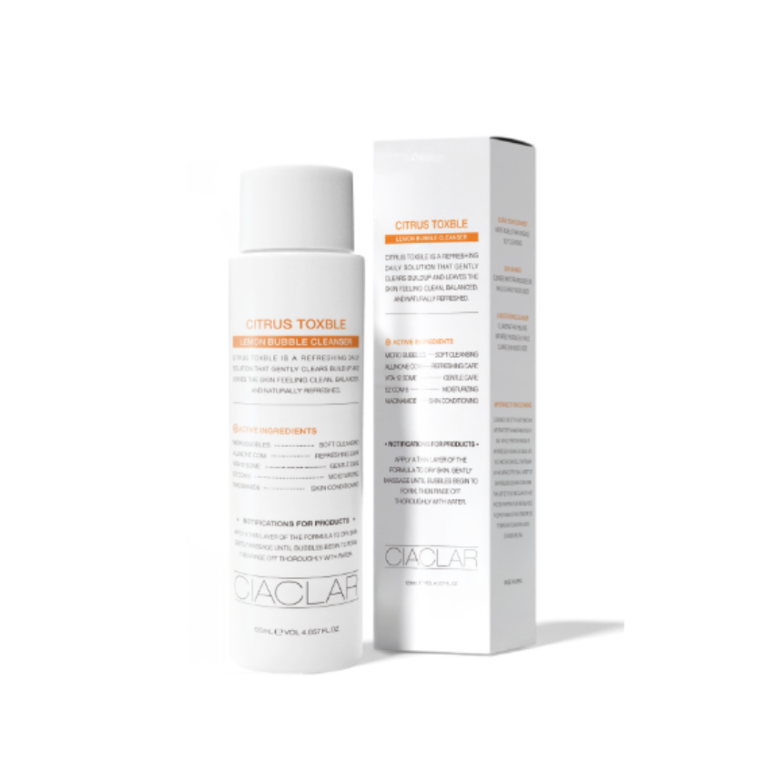 CIACLAR LEZE Citrus Toxble Bubble Cleanser 120ml
