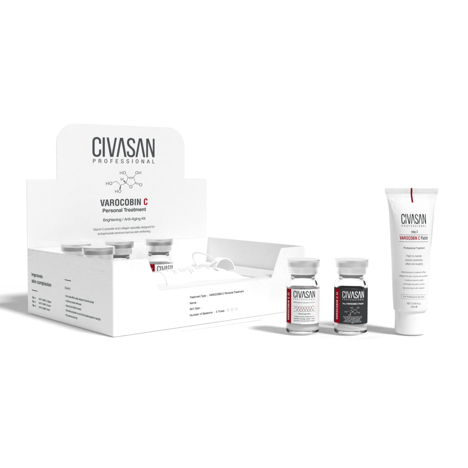 CIVASAN Professional Varocobin C Treatment KIT